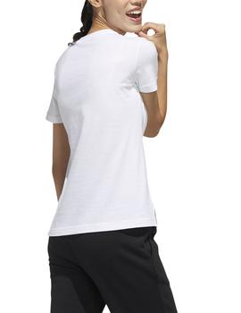 Camiseta Adidas Adi Clock Blanco Para Mujer