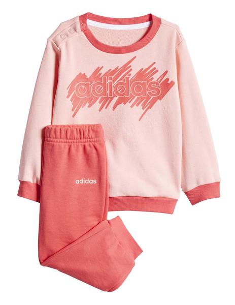 chandal adidas rosa niña