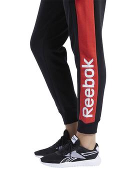 Chándal Reebok Linear Logo Negro Para Mujer