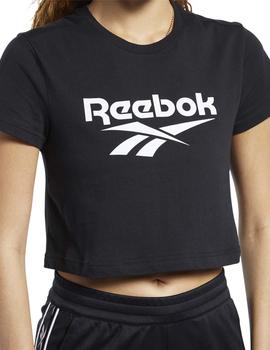 Camiseta Reebok Classics F Vector Negro Para Mujer