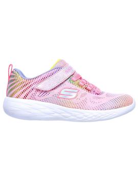 Zapatilla Skechers Go Run Shimmer Sèeder Rosa Para Niña