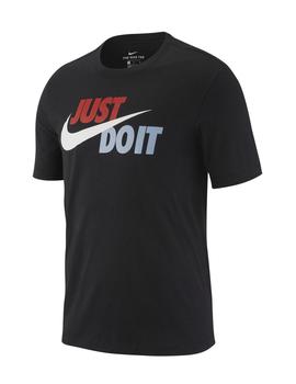 Camiseta Nike M NSW Just Do It Swoosh Negro