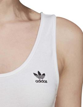 Camiseta Adidas Originals Tirantes Blanco  Mujer