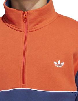Sudadera Adidas Originals Mod Naranja/Marino Hombr