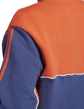 Sudadera Adidas Originals Mod Naranja/Marino Hombr