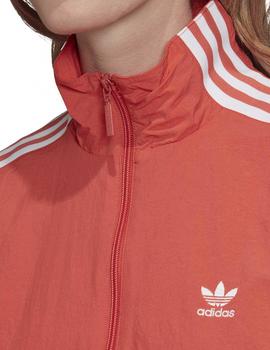 Chaqueta Adidas Lock Up Rojo Apagado Para Mujer