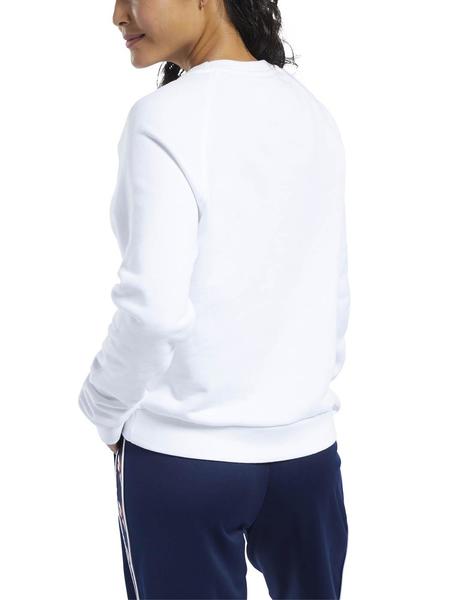 Sudadera Reebok - Blanco - Sudadera Capucha Mujer, Sprinter