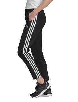 Pantalon Adidas Negro/Blanco Para Mujer