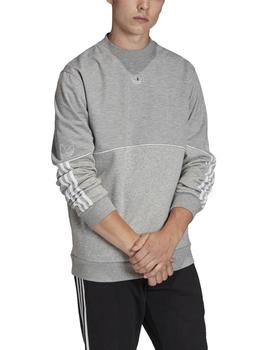 Sudadera Adidas Originals Outline Gris para Hombre