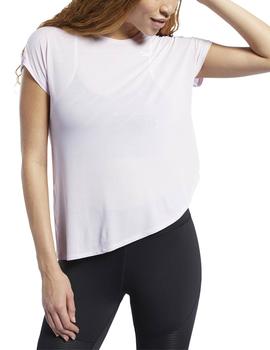 Camiseta Reebok WOR AC Rosa Para Mujer