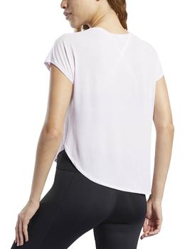 Camiseta Reebok WOR AC Rosa Para Mujer