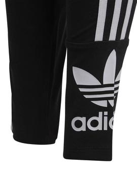 Leggings Adidas Lock Up Negro/Blanco Para Niña