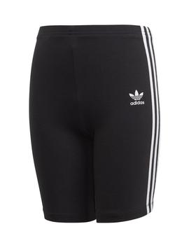 Mallas cortas Adidas Cycling Negro/Blanco Niña