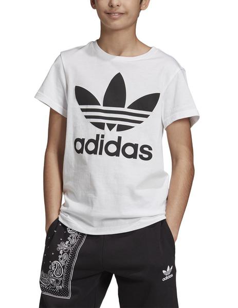Adidas Trefoil Blanco/Negro Niño