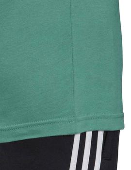 Camiseta Adidas 3-Stripes Verde/Blanco Para Hombre