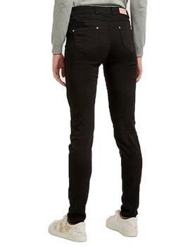 Pantalon Naf Naf F-Powerskinny Negro Para Mujer