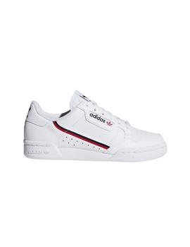 Zapatilla Adidas Originals Continental 80 J Blanco