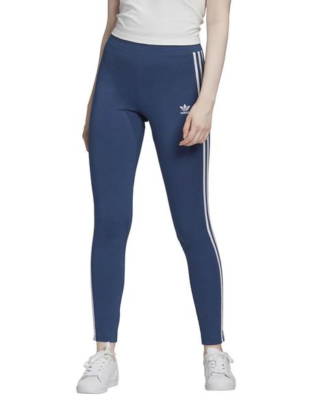 Leggings Adidas 3 STR Marino/Blanco Para Mujer