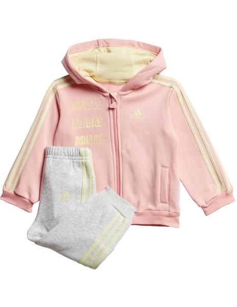 adidas rosa y gris