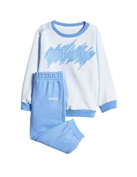 Chandal Adidas I LIN JOGG Azul Para Niño