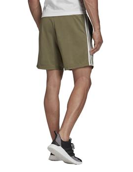 Pantalon corto Adidas E 3S Verde Para Hombre