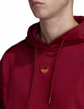 Sudadera Adidas Outline Marino/Granate Para Hombre