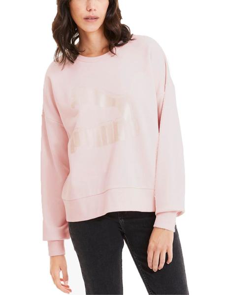 sudadera reebok classic mujer rosas