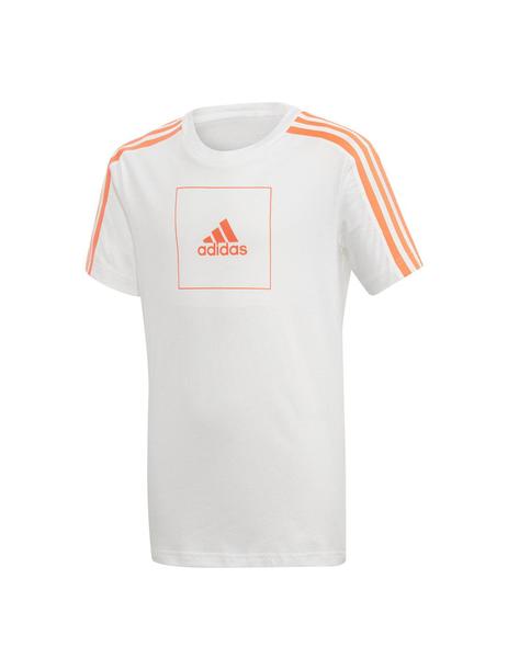 Camiseta JB A AAC Blanco/Naranja Niño