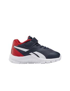 Zapatillas Reebok Rush Runner Mno/Rj/Bco Para Niño