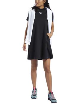 Vestido Reebok CL F Vector Negro Para Mujer