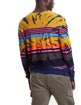 Jersey Desigual Cameron Multicolor Para Hombre