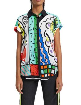 Camisa Desigual Calabria Multicolor Para Mujer