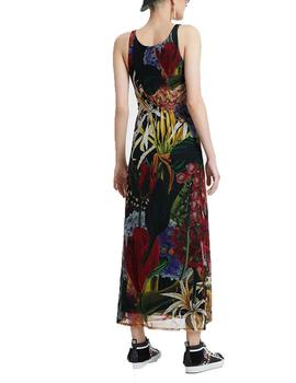 Vestido Desigual Alive Multicolor Para Mujer