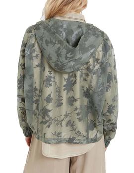 Chaqueta Desigual Burn Out Verde Para Mujer
