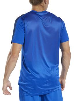 Camiseta Reebok Wor SS Tech Azul Para Hombre