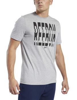 Camiseta Reebok GS 1985 Gris Para Hombre