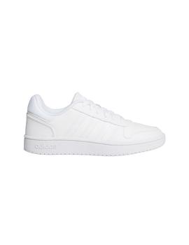 Zapatillas Adidas Hoops 2.0 K Blanco Para Niño/a