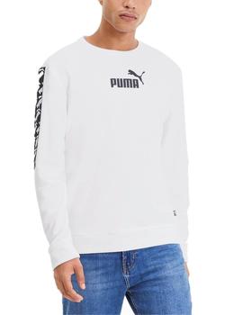 Sudadera Puma Amplified Blanco Para Hombre