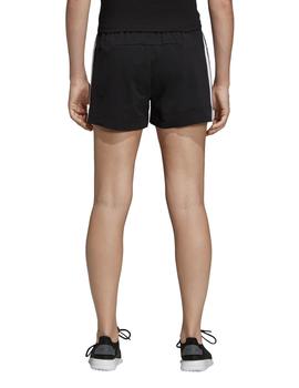 Short Adidas W E 3S Negro/Blanco Para Mujer