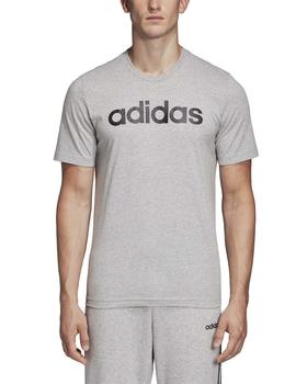 Camiseta Adidas E LIN Gris Para Hombre