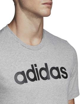 Camiseta Adidas E LIN Gris Para Hombre