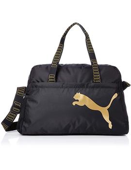 Bolsa Puma AT ESS Grip Negro/Oro