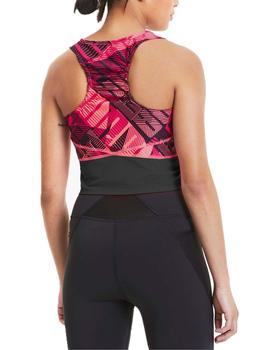 Camiseta Puma Be Bold AOP Crop Multicol Para Mujer