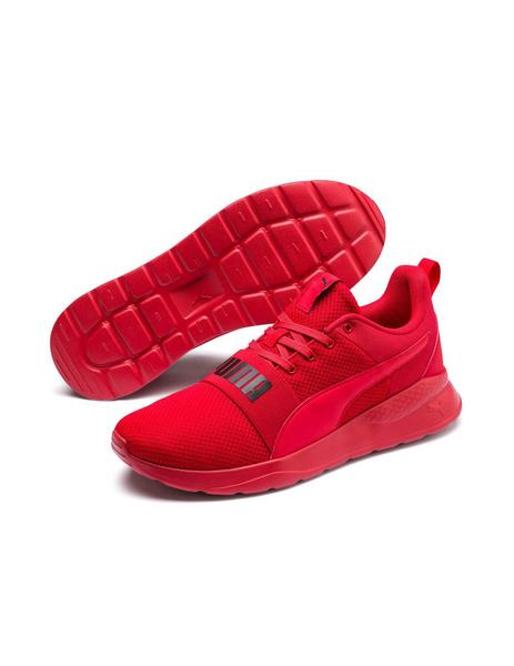 zapatillas puma hombre rojas