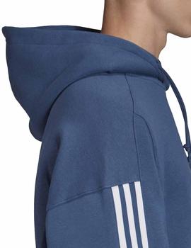 Sudadera Adidas Tech Azul Para Hombre