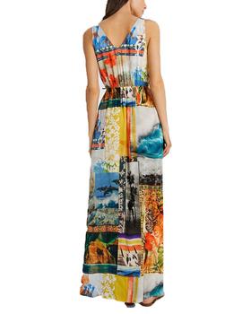 Vestido Desigual Hawai Multicolor Para Mujer