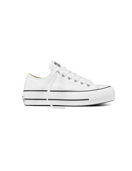 Zapatilla Converse Plataforma Blanca Baja