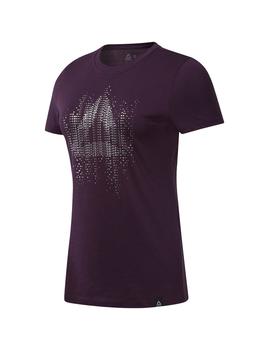 Camiseta GS Motion Dot Crew Violeta