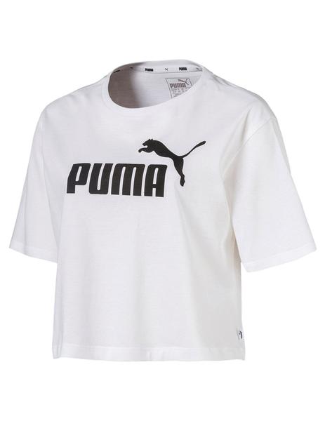 cerca De este modo Espacioso Camiseta Corta Puma Blanco Mujer
