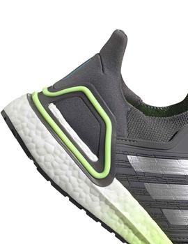 Zapatillas Adidas Ultraboost 20 Gris/Verde